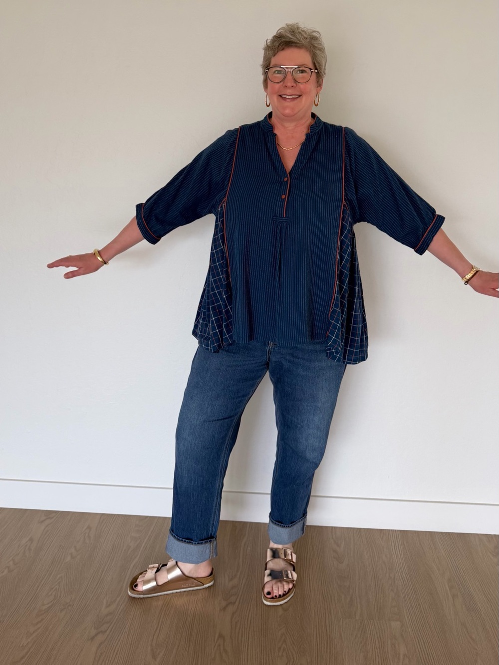 Sahana Blue Blouse